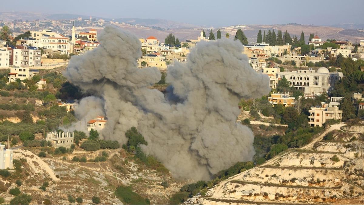 srail sava uaklar Lbnan' hedef ald