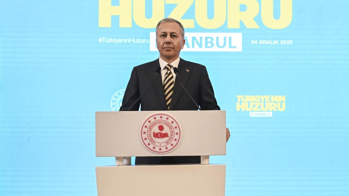 Bakan Yerlikaya: 339 organize su rgt kertildi