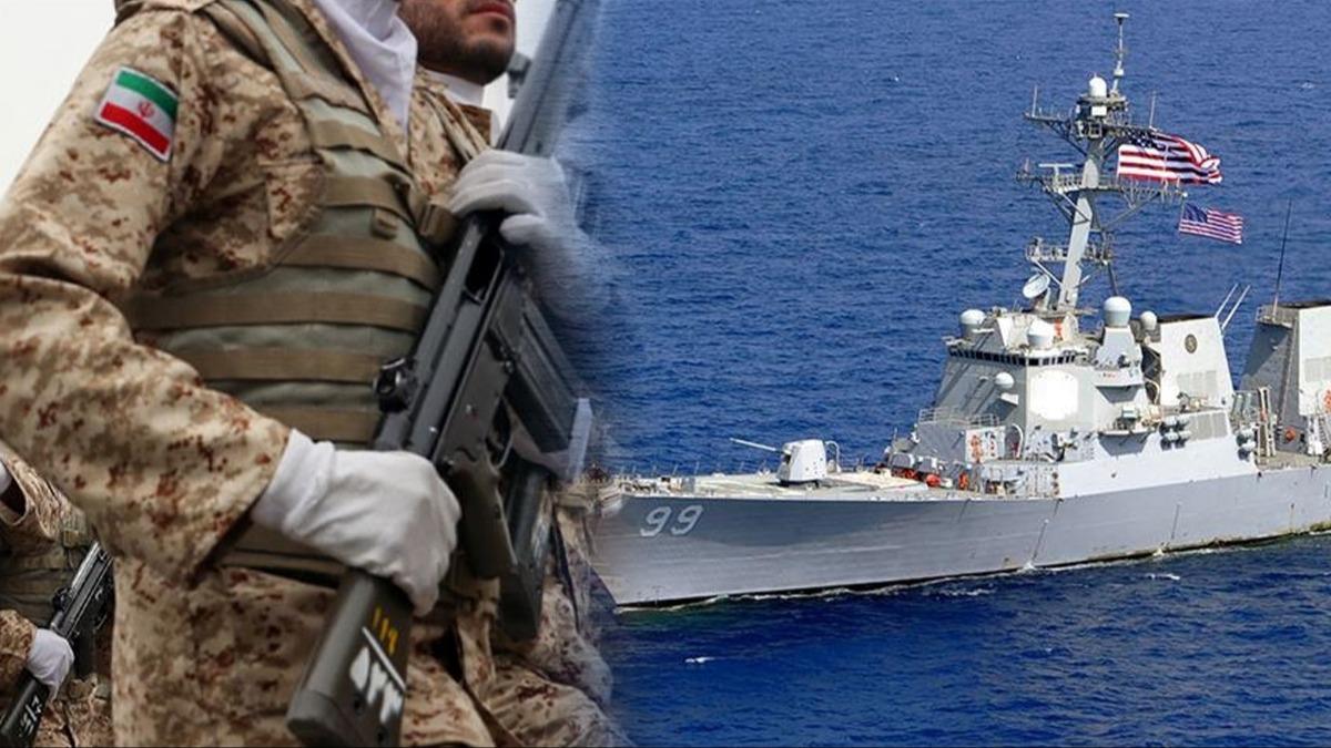 Orta Dou'da tansiyon ykseldi! ran, ABD sava gemilerine uyar gnderdi