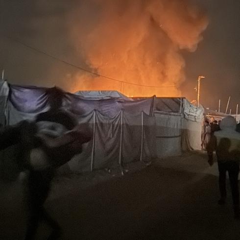 Soykrmc srail'den Gazze'ye saldr: Filistinlilerin evleri havaya uuruldu