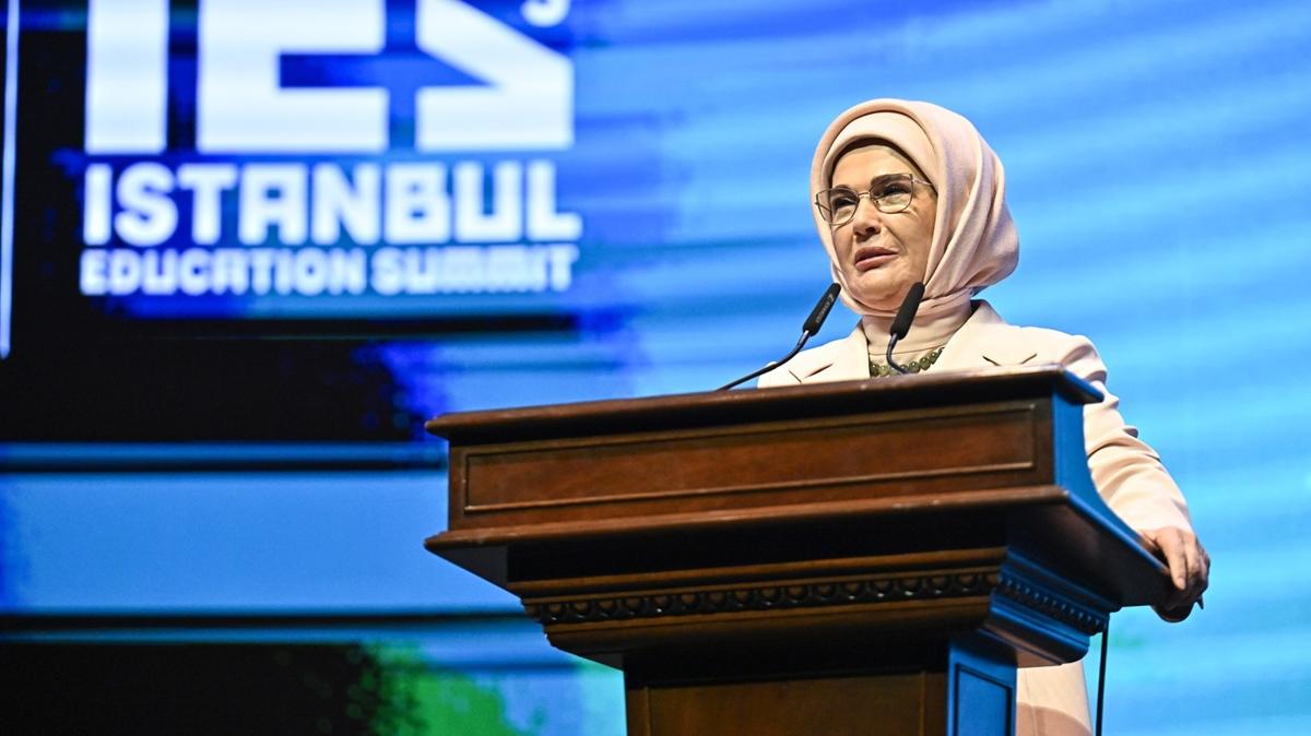Emine Erdoan'dan ''yapay zeka'' k: Gazze'de sava sulusuna dnt