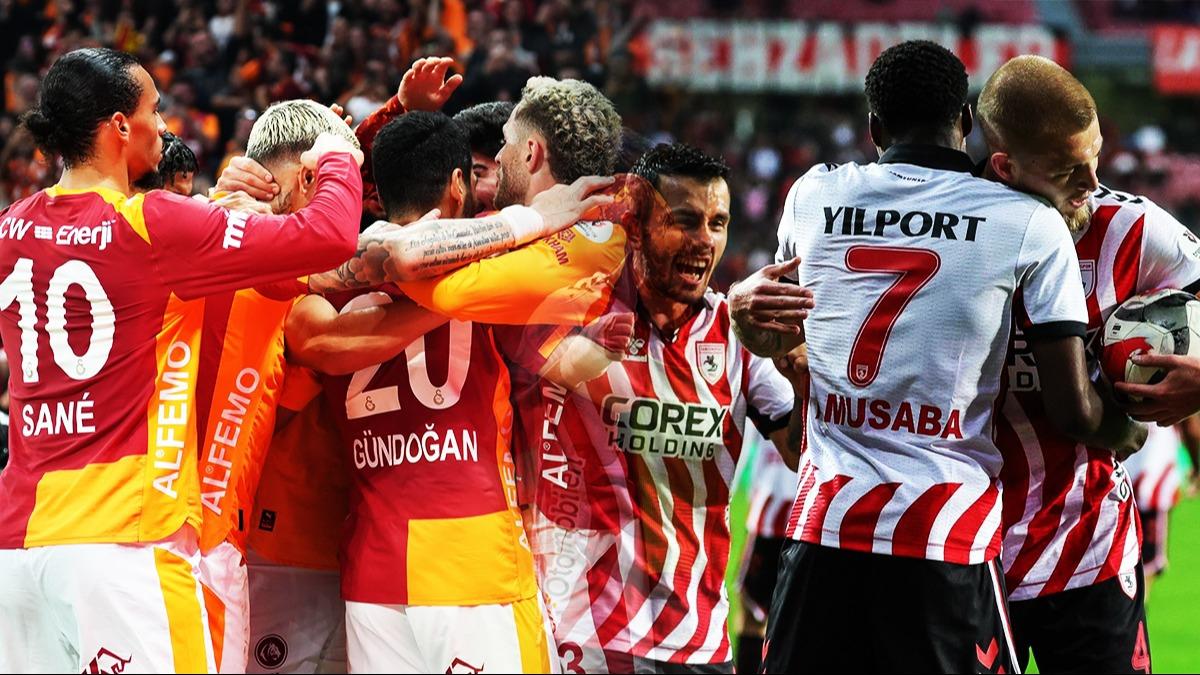 Galatasaray'n konuu Samsunspor! te muhtemel 11'ler...