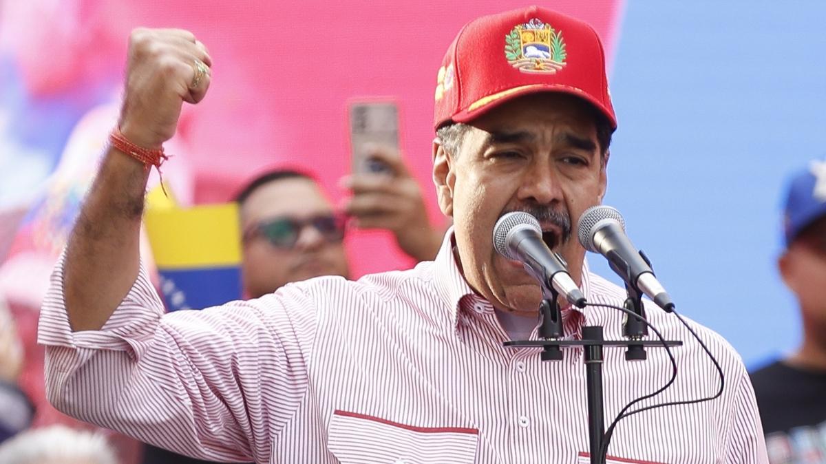 Maduro: ABD'den gnderilen gmenleri kabul etmeye devam edeceiz