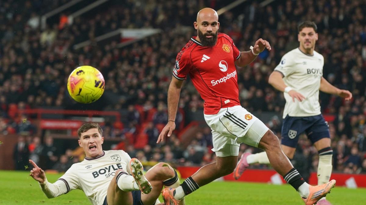 Manchester United, West Ham ile yeniemedi