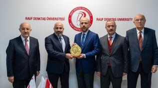 Rauf Denkta niversitesi ile Prof. Dr. Fuat Sezgin Vakf arasnda Bilim Tarihi birlii Protokol imzaland