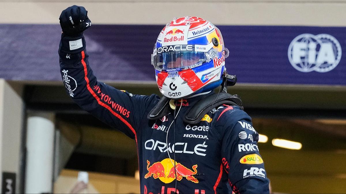 Abu Dabi'de pole pozisyonu Verstappen'in