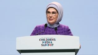 Emine Erdoan: Dijital Dnyada ocuk Haklar Szlemesi'ni imzalamaktan memnuniyet duydum