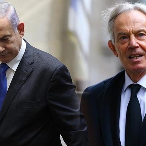 srail basn: Netanyahu, Blair ile gizli bir grme gerekletirdi