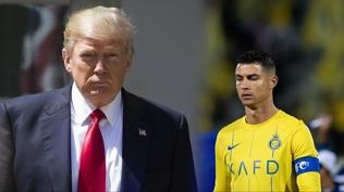 Trump'tan Cristiano Ronaldo aklamas: Ondan daha iyisini bulamazsnz