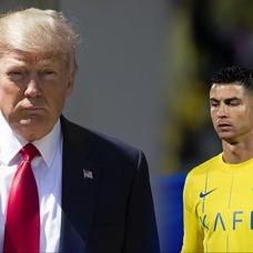 Trump'tan Cristiano Ronaldo aklamas: Ondan daha iyisini bulamazsnz
