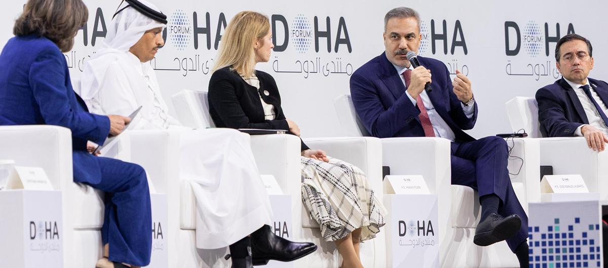 Trkiye, Gazze'ye asker gnderecek mi? Bakan Fidan'dan Doha'da net mesaj