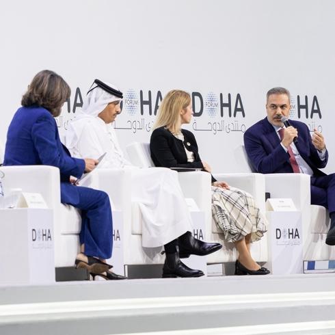 Trkiye, Gazze'ye asker gnderecek mi? Bakan Fidan'dan Doha'da net mesaj