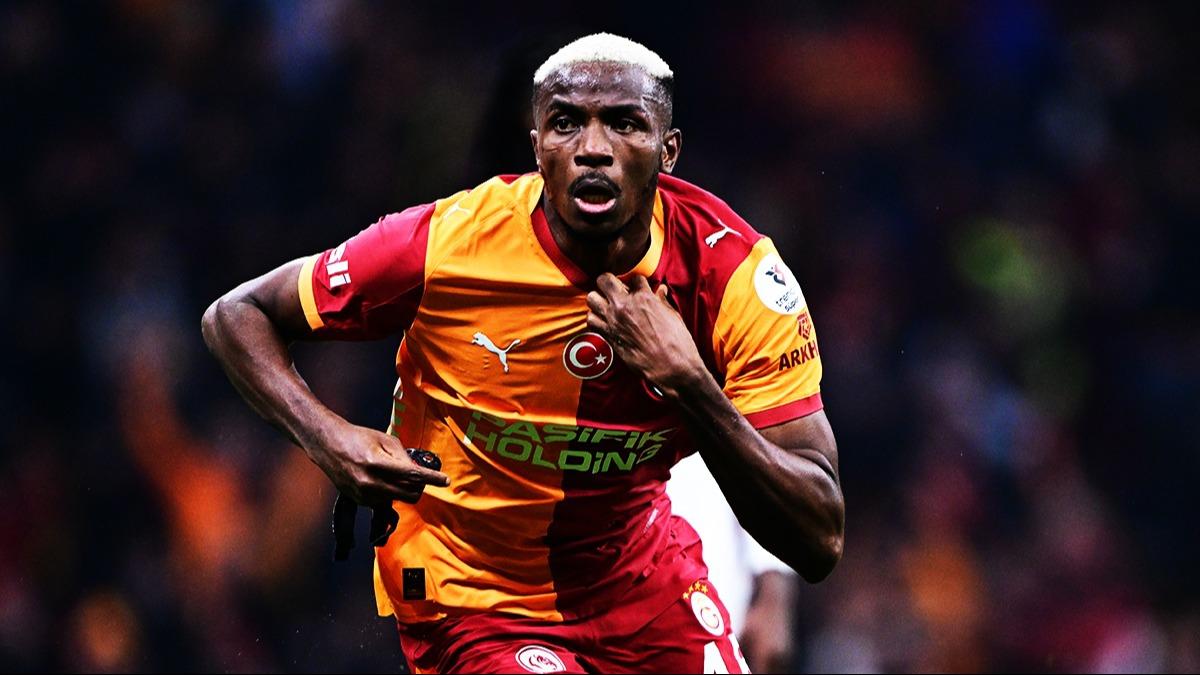 Victor Osimhen Galatasaray' tamaya devam ediyor! Olaanst istatistik