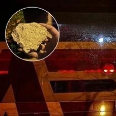 Galatasaray'n takm otobsne tal saldr dzenlendi