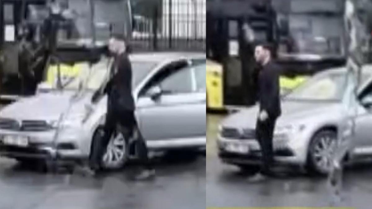 Şişli'de güpegündüz magandalık: 2 şüpheli yakalandı