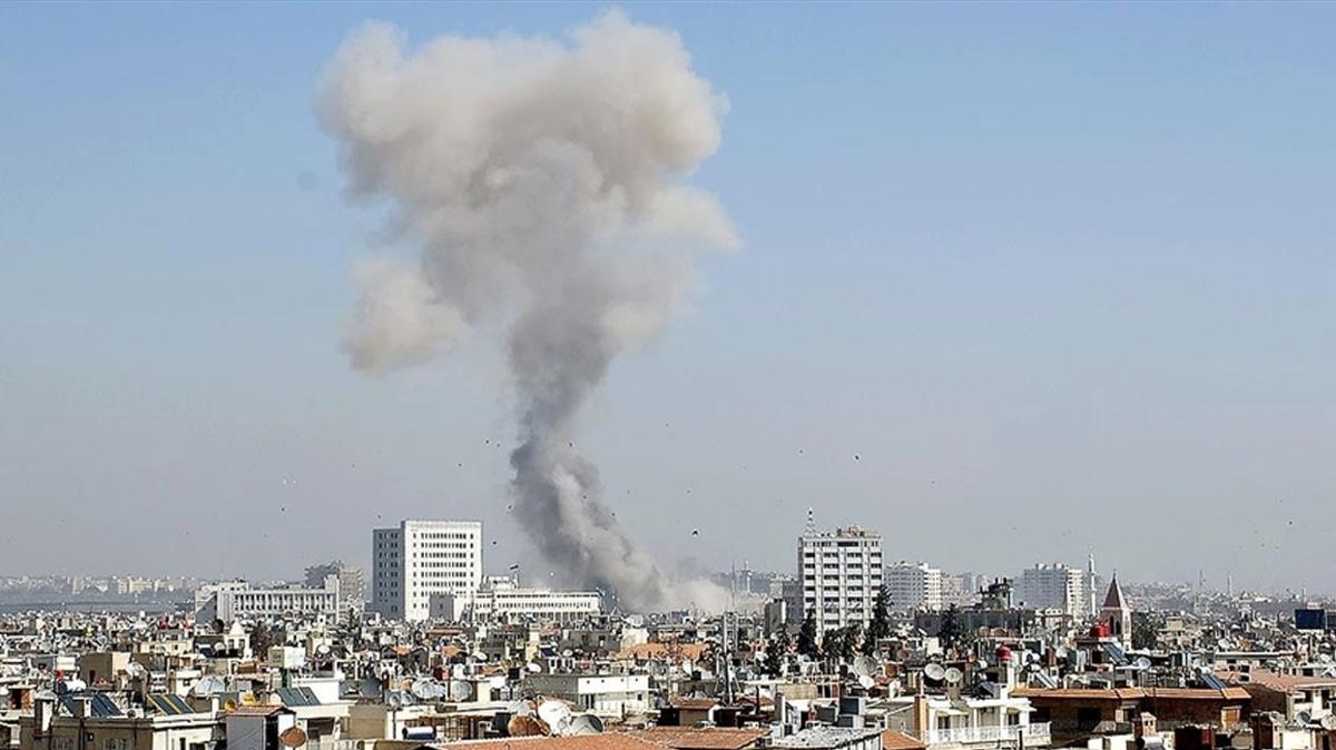 Suriye'nin başkenti Şam'da patlama meydana geldi