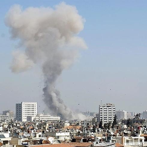 Suriye'nin bakenti am'da patlama meydana geldi