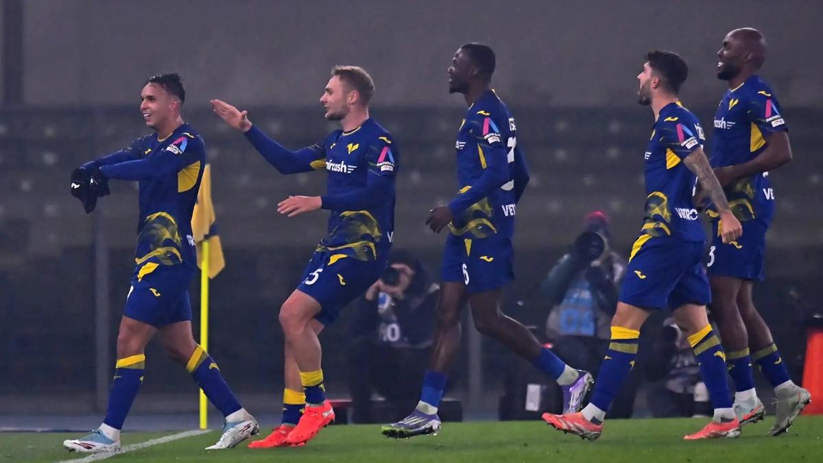 Verona, sezonun ilk galibiyetini ald