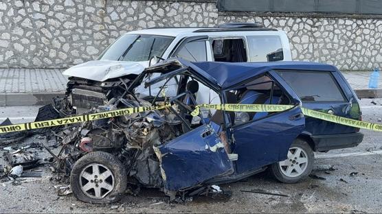 Burdur'da zincirleme kaza