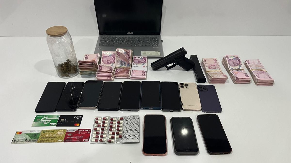 Bursa merkezli dolandrclk operasyonunda 10 zanl yakaland