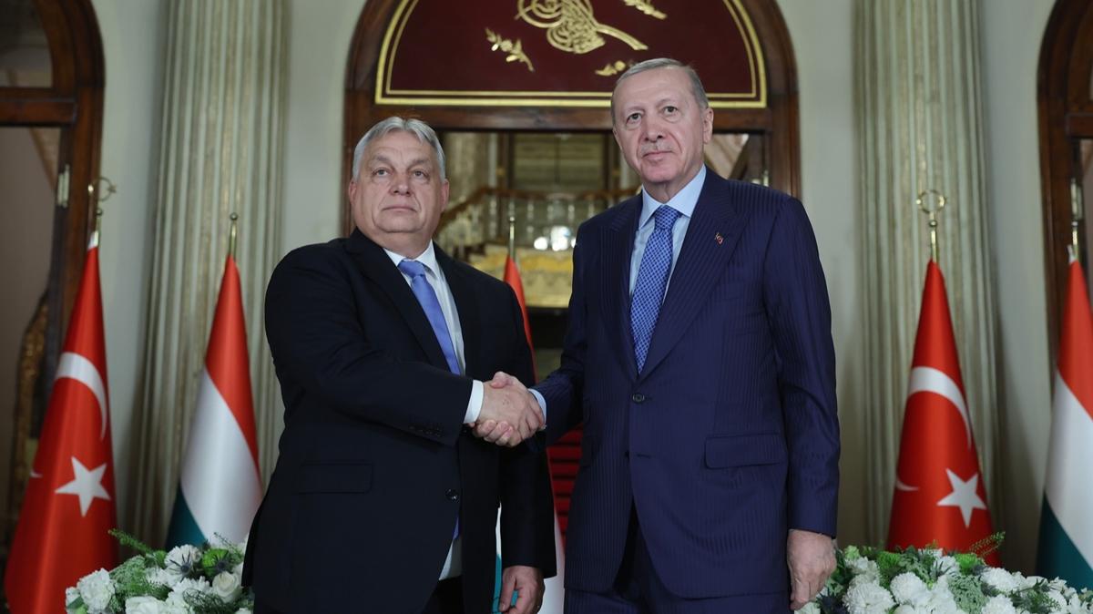 Cumhurbakan Erdoan, Macaristan Babakan Orban onuruna yemek verdi