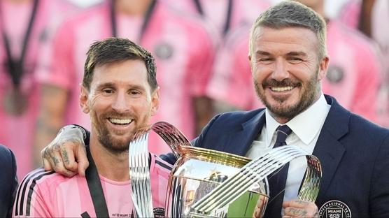 David Beckham: Messi'nin Miami'de kalmasını isterim