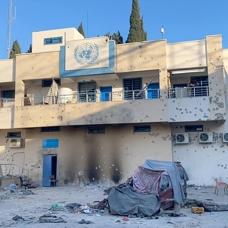 Filistin'den srail'in UNRWA saldrsna ilikin mesaj: BM'nin dokunulmazlna ciddi saldrdr