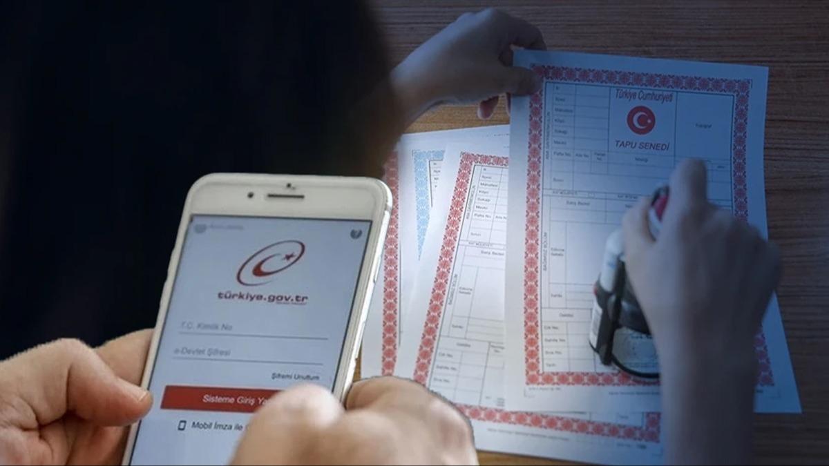 Tapuda yeni dnem! Vekalet ilemleri artk e-Devlet'ten yaplabilecek