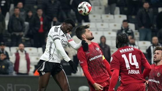 Beikta'n Gaziantep FK'ye kar galibiyet hasreti 4 ma oldu