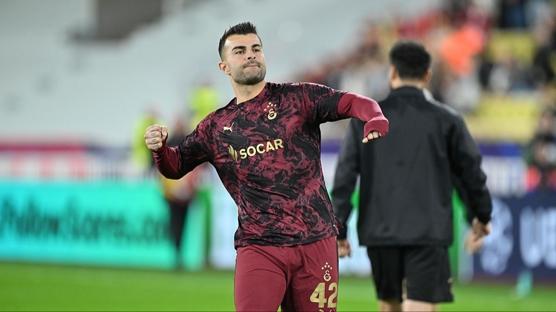 Galatasaray taraftar Monaco'da tribnleri doldurdu