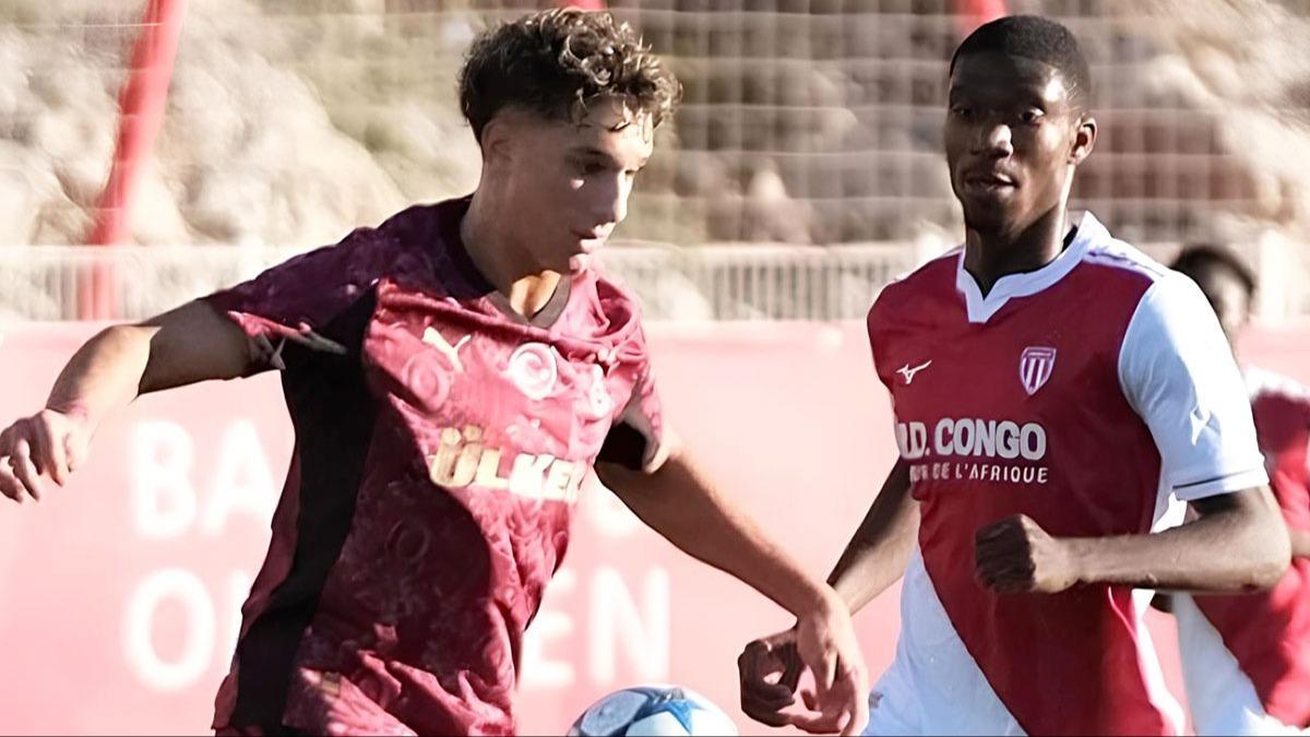 Galatasaray U19, Monaco'ya farkl kaybetti