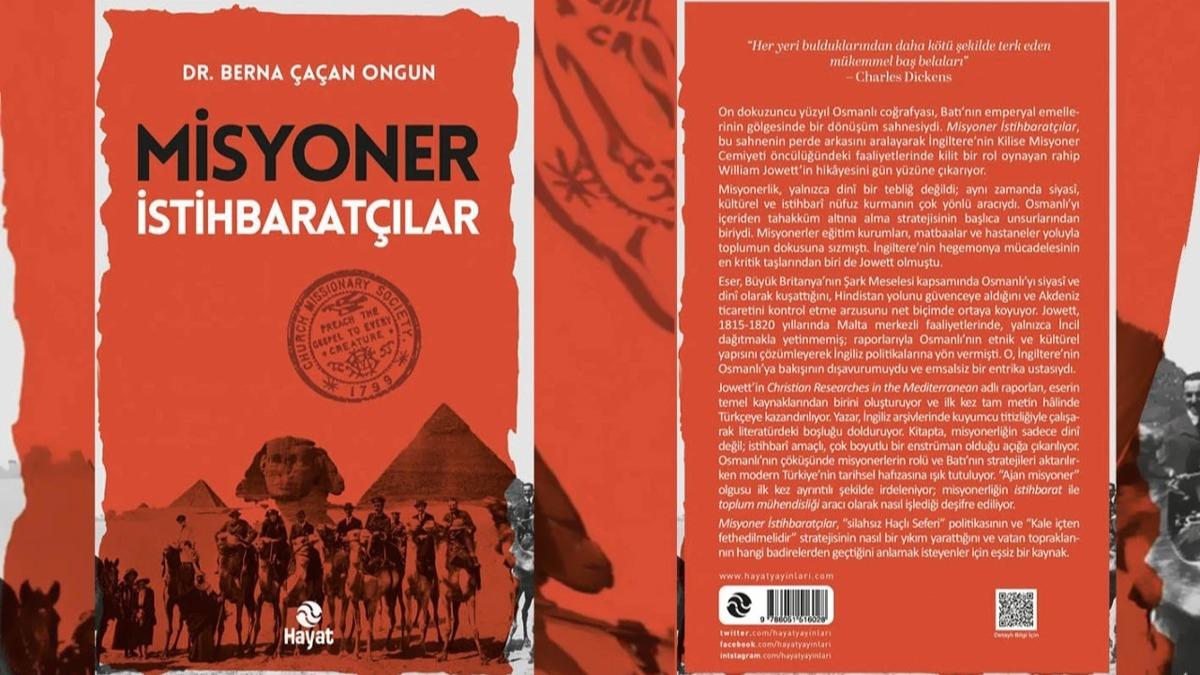 ''Mkemmel ba belalar'' misyoner istihbaratlar deifre eden kitap raflarda