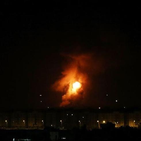 am'da askeri havaalan evresinde patlamalar meydana geldi