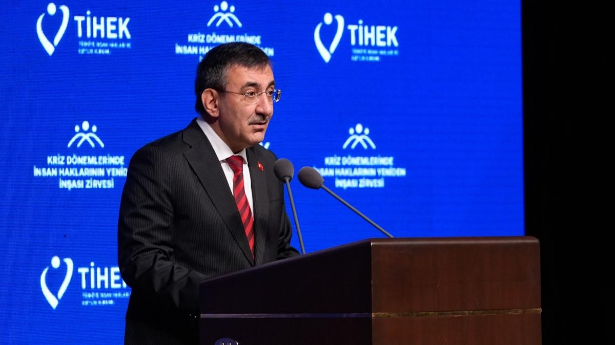 Cumhurbakan Yardmcs Ylmaz: Filistinli kardelerimizin yannda durmaya devam edeceiz