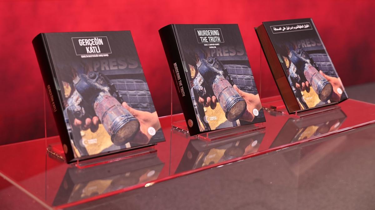 letiim Bakanlndan ''Gerein Katli - srail'in Gazetecilie Kar Sava'' Kitab