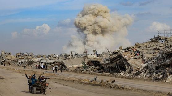 Katil İsrail kana doymuyor! Ateşkese rağmen bomba yağdırdılar