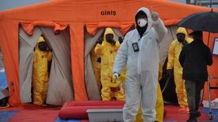 Mersin'de 'Tam Ölçekli Radyasyon Acil Durum Tatbikatı' yapıldı