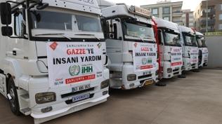 Şanlıurfa'nın yardım konvoyu Gazze'ye ulaşıyor