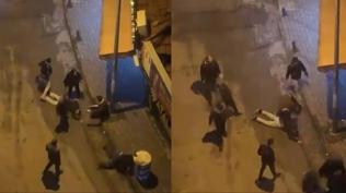 Sözlü taciz dayakla bitti! Sokak ortasında linç gibi saldırı