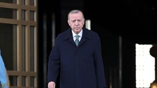 Cumhurbakan Erdoan, Uluslararas Bar ve Gven Forumu'na katlmak zere Trkmenistan'a gitti