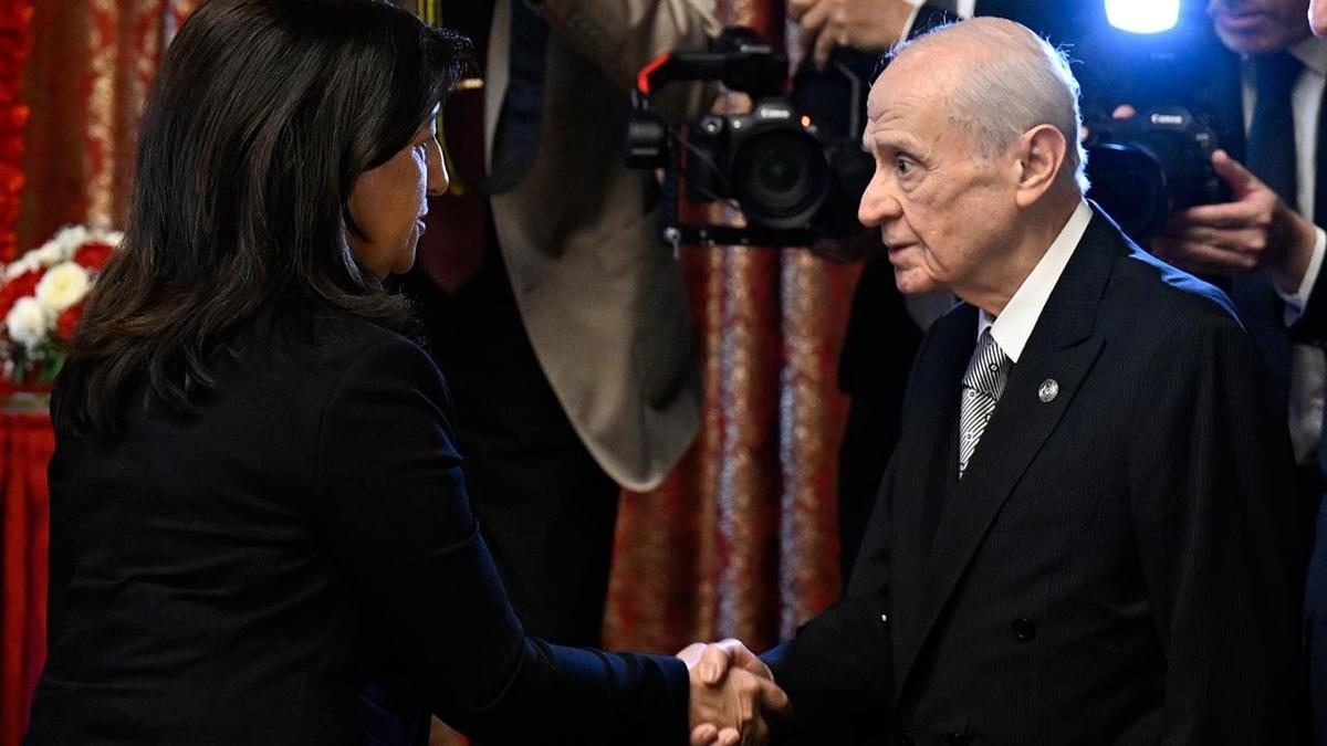DEM Parti'den MHP lideri Bahçeli'ye ziyaret