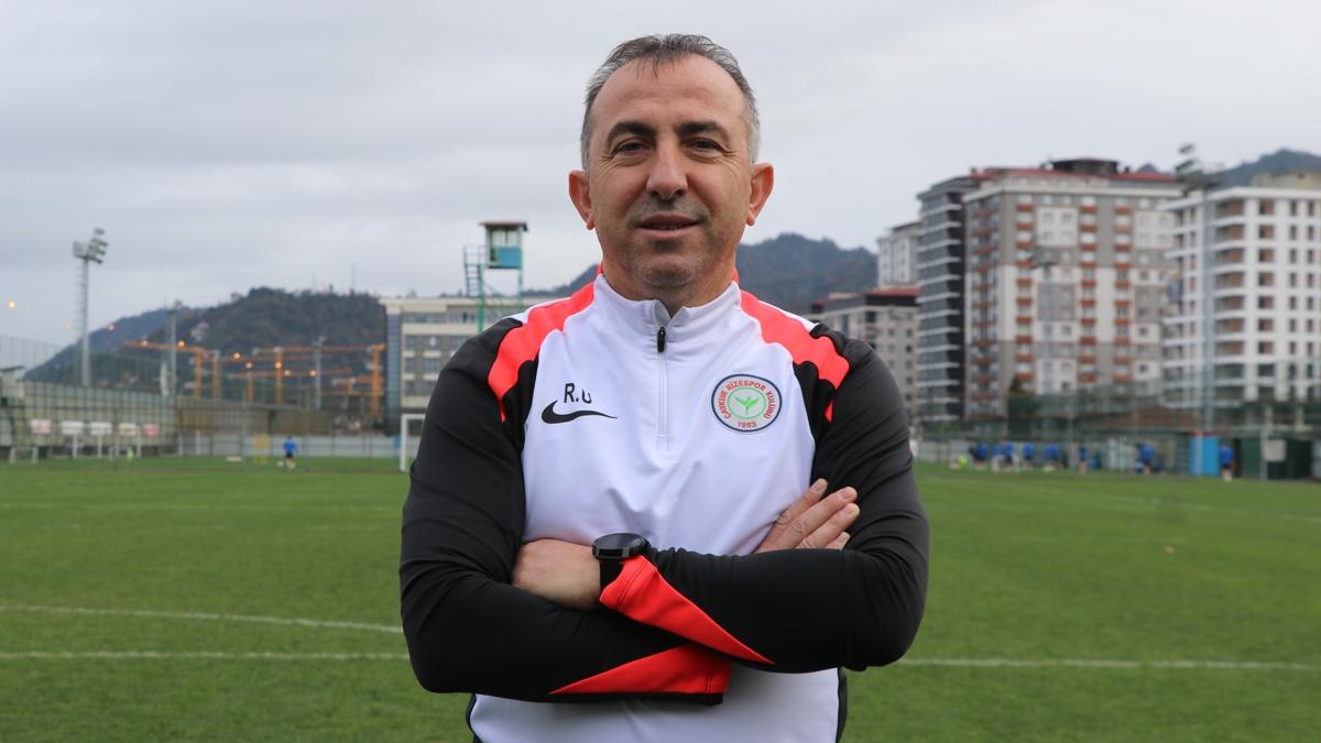 Recep Uçar: Cumartesi günü sahamızda oynayacağımız maç bir başlangıç