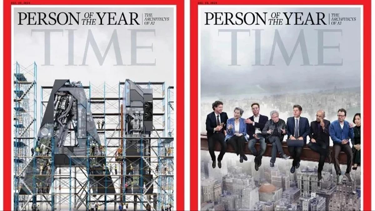 Teknoloji devlerini buluturan kapak! Time dergisi yln kiisini seti