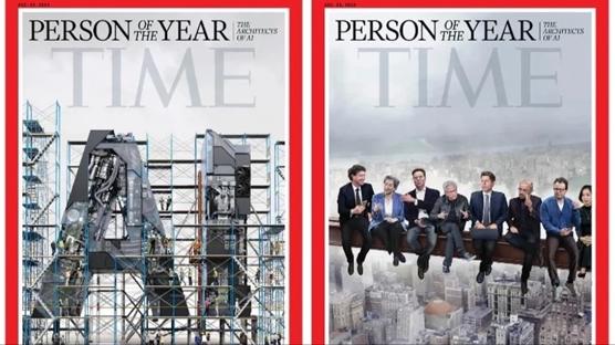 Teknoloji devlerini buluşturan kapak! Time dergisi yılın kişisini seçti