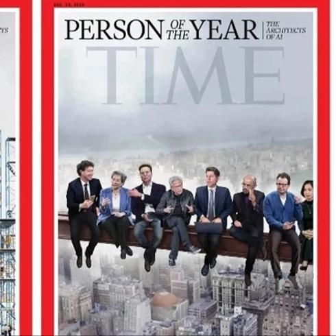 Teknoloji devlerini buluşturan kapak! Time dergisi yılın kişisini seçti