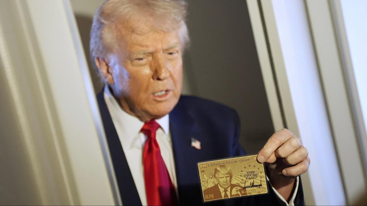 Trump'tan 1 milyon dolara altn vize