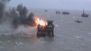 Ukrayna: Hazar Denizi'nde Rus petrol platformuna ilk kez saldrdk