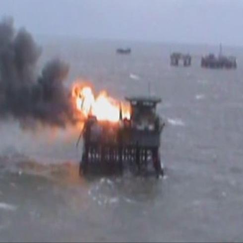 Ukrayna: Hazar Denizi'nde Rus petrol platformuna ilk kez saldırdık