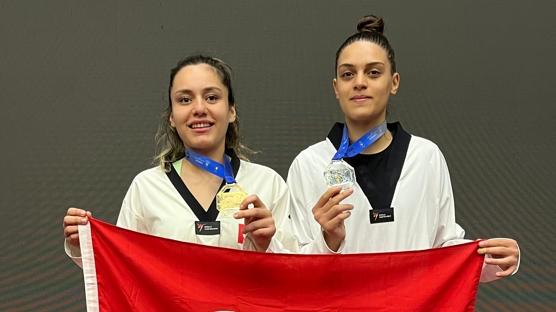 mitler Tekvando Avrupa ampiyonas'nda millilerden altn ve gm madalya