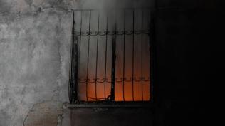 Yangn hurdalk alandan apartmana srad: 8 kii hastaneye kaldrld